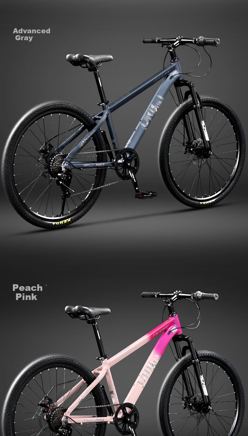 Forever 24-Inch Youth Mountain Bike Aluminum Alloy Shimano 7-Speed Disc Brake Adult Student Bicycle 5