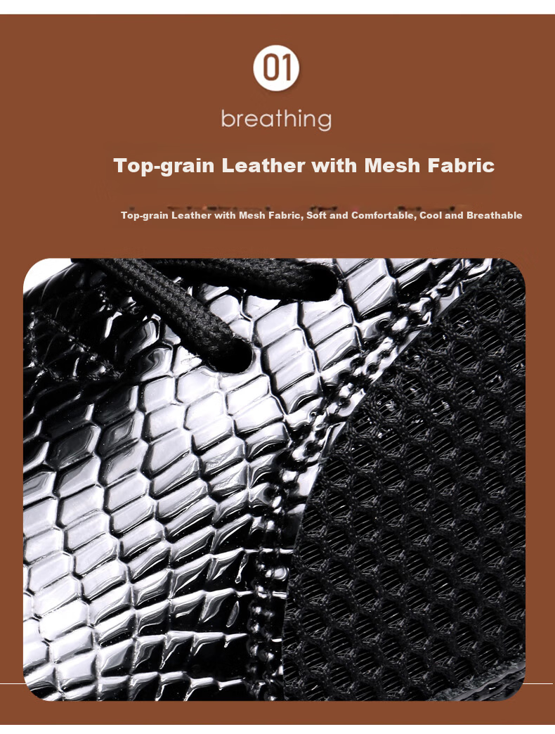 Teslita Mesh Breathable Summer Women's Genuine Leather Latin Dance Square Dance Mid Heel Versatile Casual Outdoor Non-Slip Dance Shoes 18