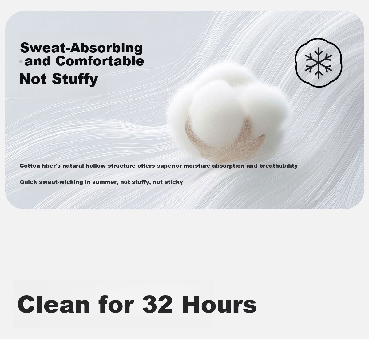 Mianzhuwu Disposable Women's Cotton Underwear Travel Wash-Free Portable Daily Use Sterile Individually Packaged Menstrual Postpartum Shorts 8 Pieces 4