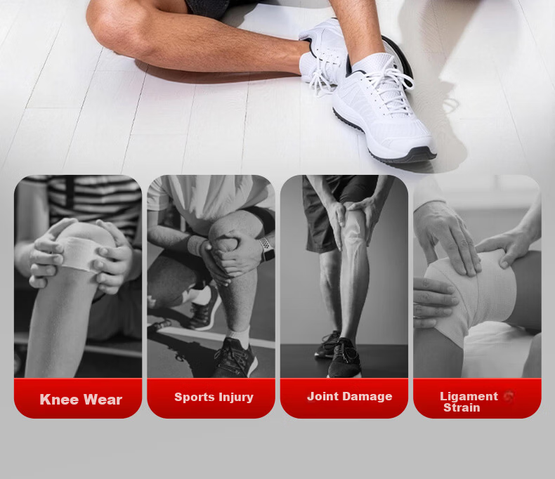 Li-Ning Knee Brace Sports Summer Thin Men Women Running Meniscus Injury Joint Cold Legs Mountaineering Basketball Badminton Special 5