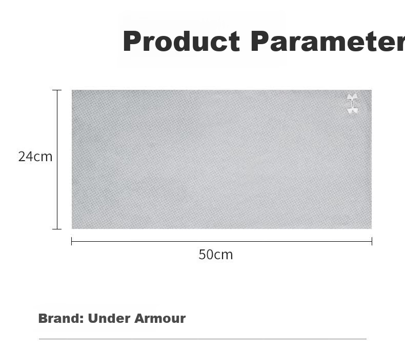 Under Armour Sports Wristband Quick-Dry Unisex Running Wrist Sweatband Badminton Sleeve Yoga Sweat Towel Thin Absorbent Towel 37