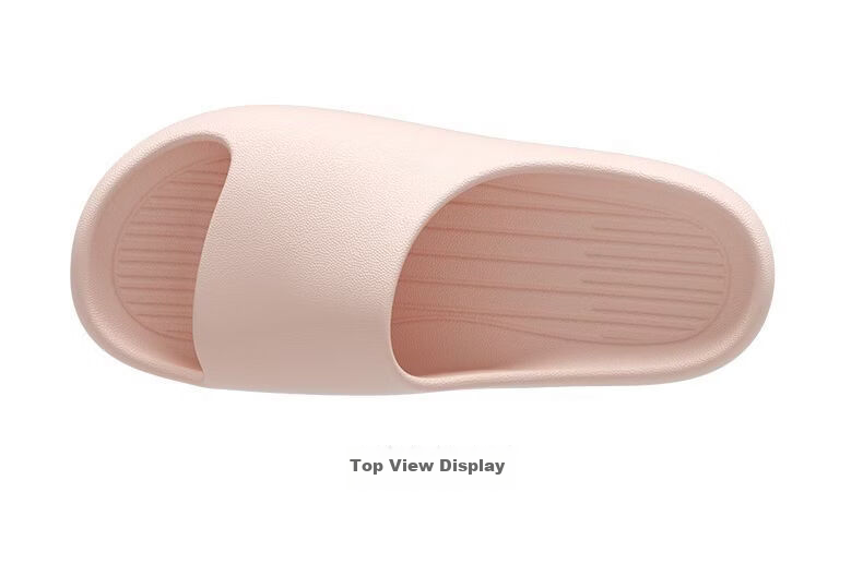 ABFE Men's Soft Sole Shower Slippers Home Non-Slip Indoor Bathroom Couple Slippers Women's Pink Size 36-37 15