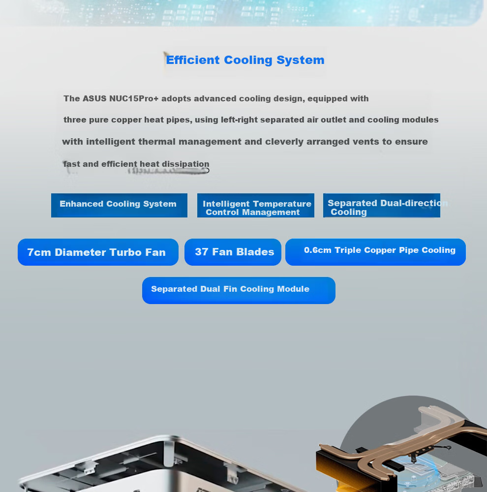 ASUS NUC15 Pro+ Mini PC National Subsidy High-Performance OpenClaw AI Office Desktop Computer (Ultra9-285H 32GB 1TB Win11) 8