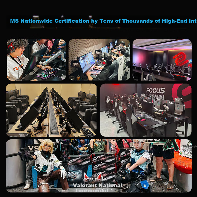 MS Monitor Arm Mechanical Arm Computer Screen Stand Gaming OLED Screen Dedicated Arm Compatible with 34-inch Curved Screen Haidiao X81 Max Night Black