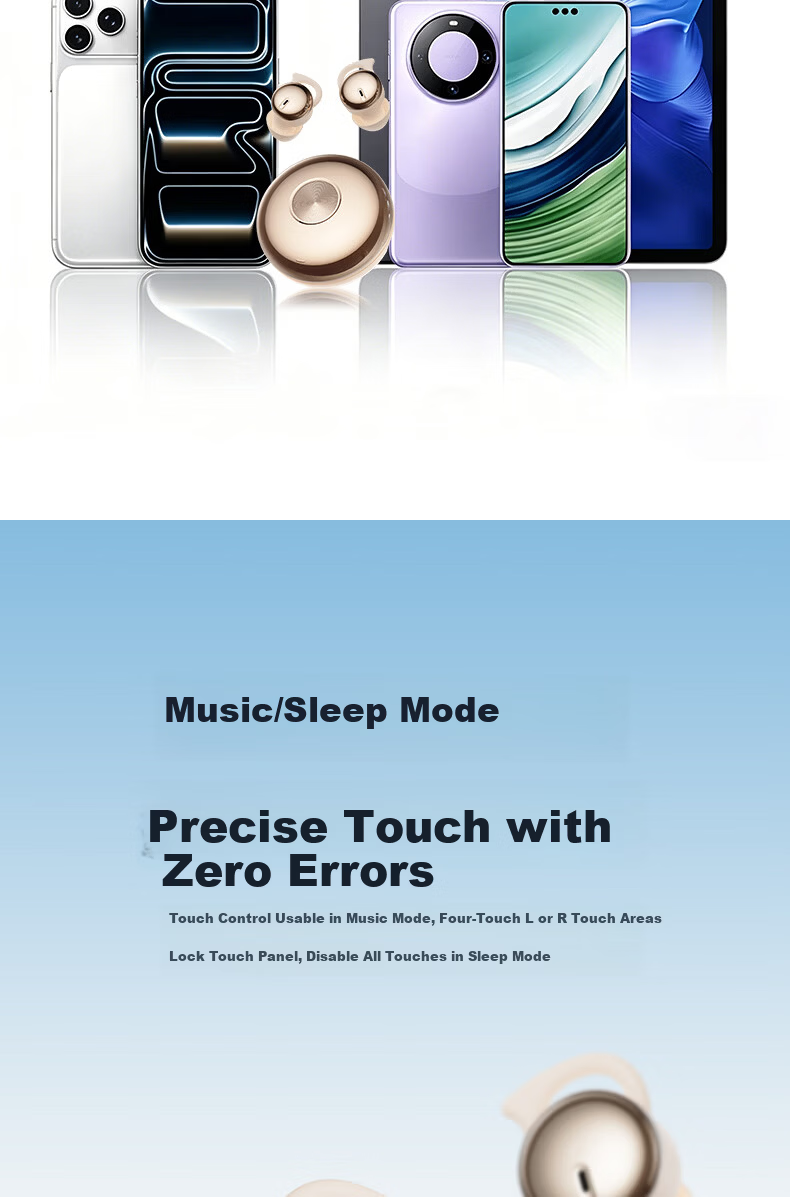 Chengao Sleep Headphones Deep Sleep Pod Bluetooth Earphones Wireless Noise-Cancelling Sleep Earplugs Invisible Compact Side-Sleeping Compatible S6 Purple 18