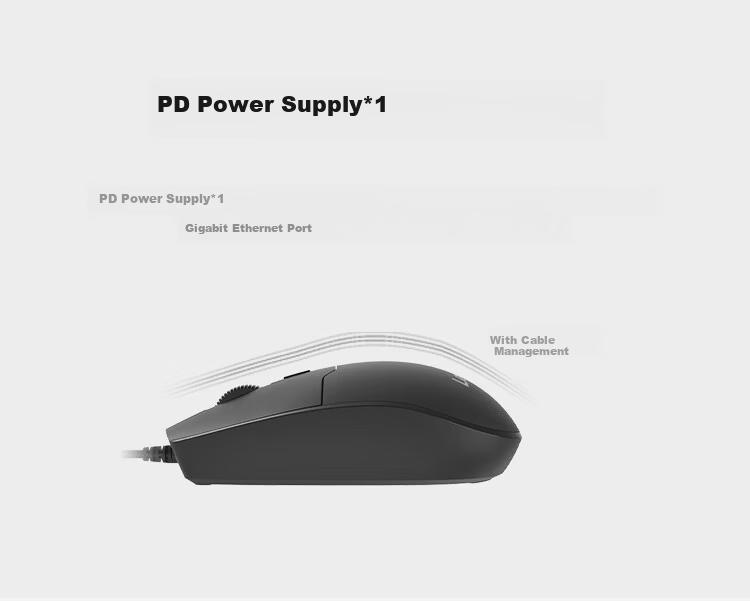 Lenovo Wired Ergonomic Mouse Business Office Compact Portable Desktop Laptop Multi-System Compatible M180 3