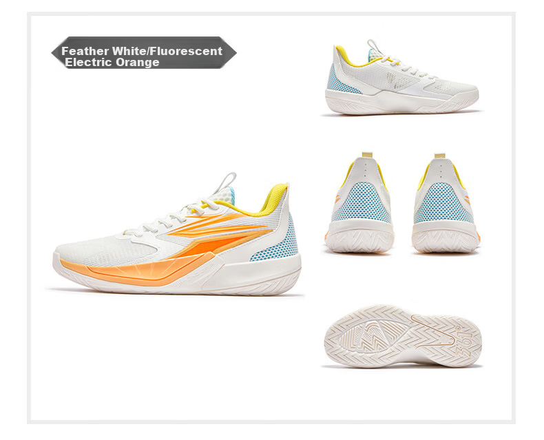 361° BIG3 Team 4 Basketball Shoes Youth Professional Indoor Outdoor Training Casual Sports Shoes Men 672621104-5 26