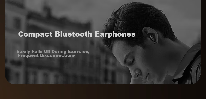 Zhiguozhe 2026 Latest Wired Earhook Earphones with Microphone 2-in-1 Type-C Desktop Laptop Non-In-Ear Comfortable 3.5mm Non-Bone Conduction 4