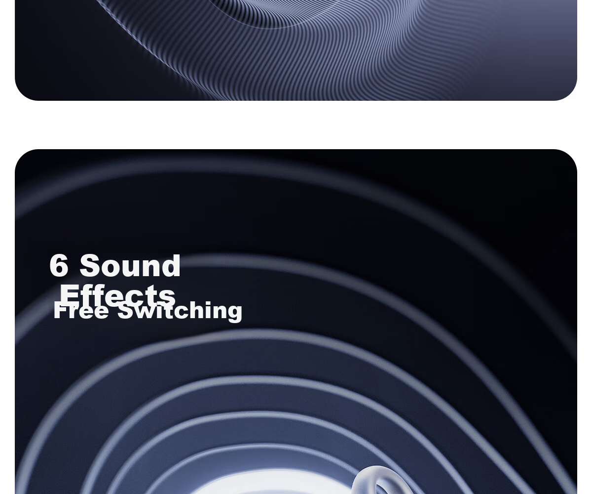 EDIFIER Halo Clip Abyss Clip-On Bluetooth Earphones Open-Ear Bluetooth Earphones RGB Lighting Long Battery Life Low Latency Compatible with Apple Huawei Xiaomi Phantom Silver 13