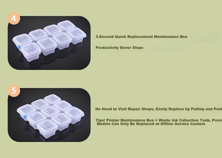 Danshi Zhiyuan Food Sampling Boxes Canteen Sample Containers Dish Sampling Fresh-Keeping Boxes 300ML 10 Pieces (Beijing Warehouse) 5