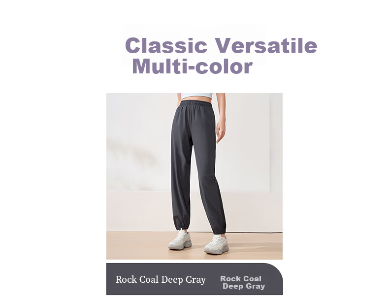 361° Women's Sports Pants Spring Summer New Quick-Dry Casual Loose Jogger Pants 662614707-5 10