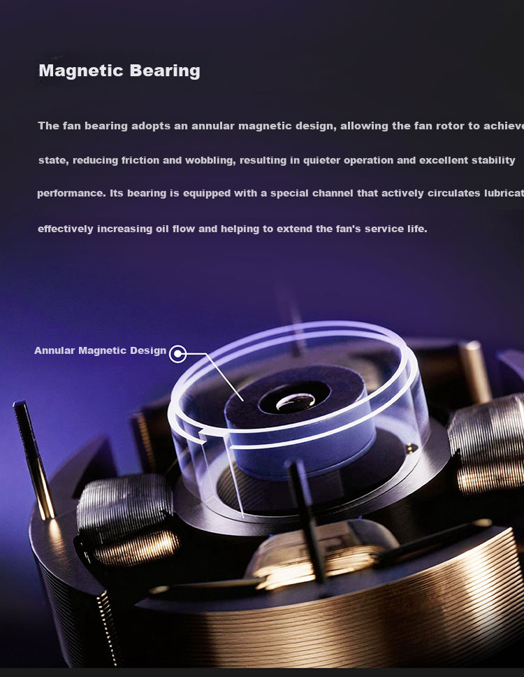 CoolerMaster MasterFan M120 ARGB Case Fan Full Aluminum Frame Magnetic Silent Bearing LCP Blades 5-Year Warranty 5