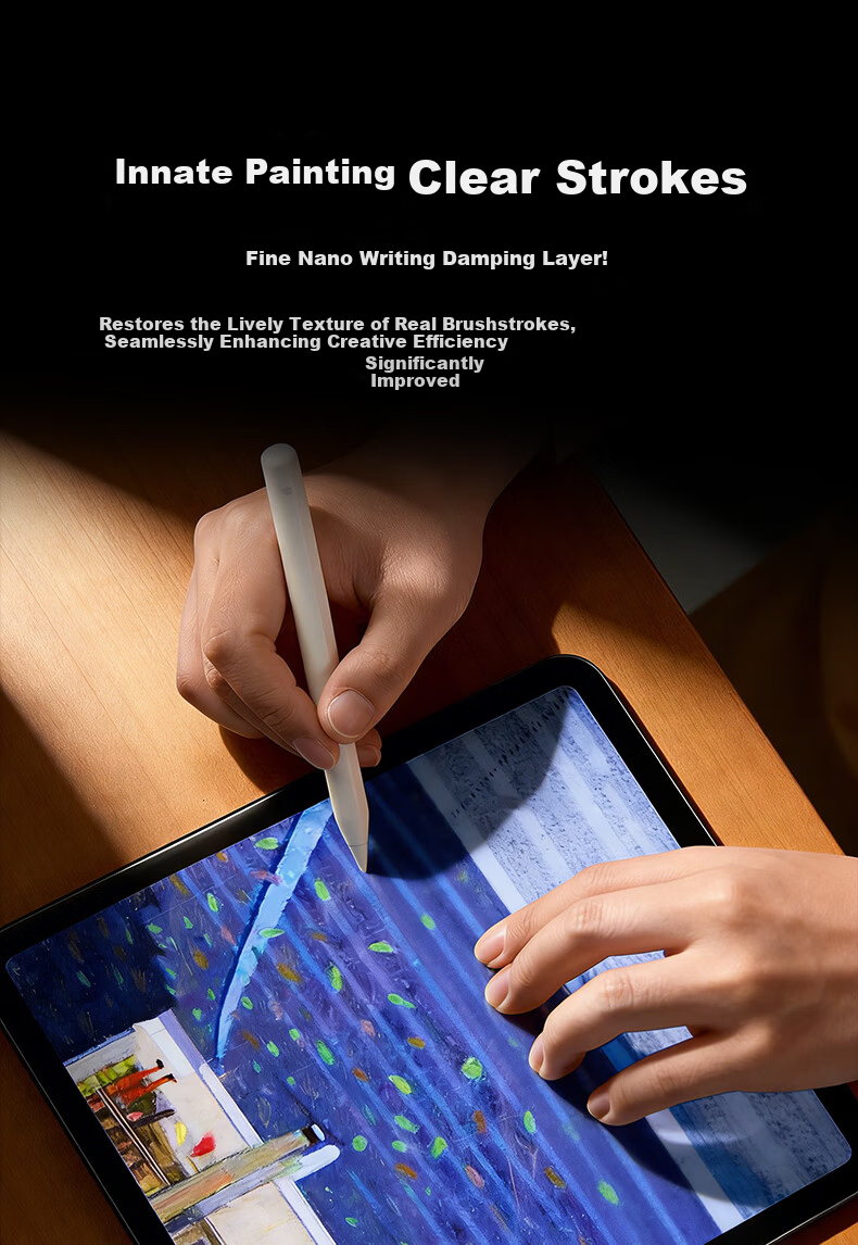 Memebox Nano Texture Anti-Glare Soft Light Screen Protector for Huawei MatePad Pro 12.6-inch Tablet, HD Paper-Like Writing and Drawing Film 6