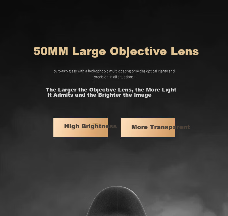 CURB Monocular Telescope High-Power Military Night Vision 8000 Professional Portable Birdwatching with Phone Connectivity for Adults 6