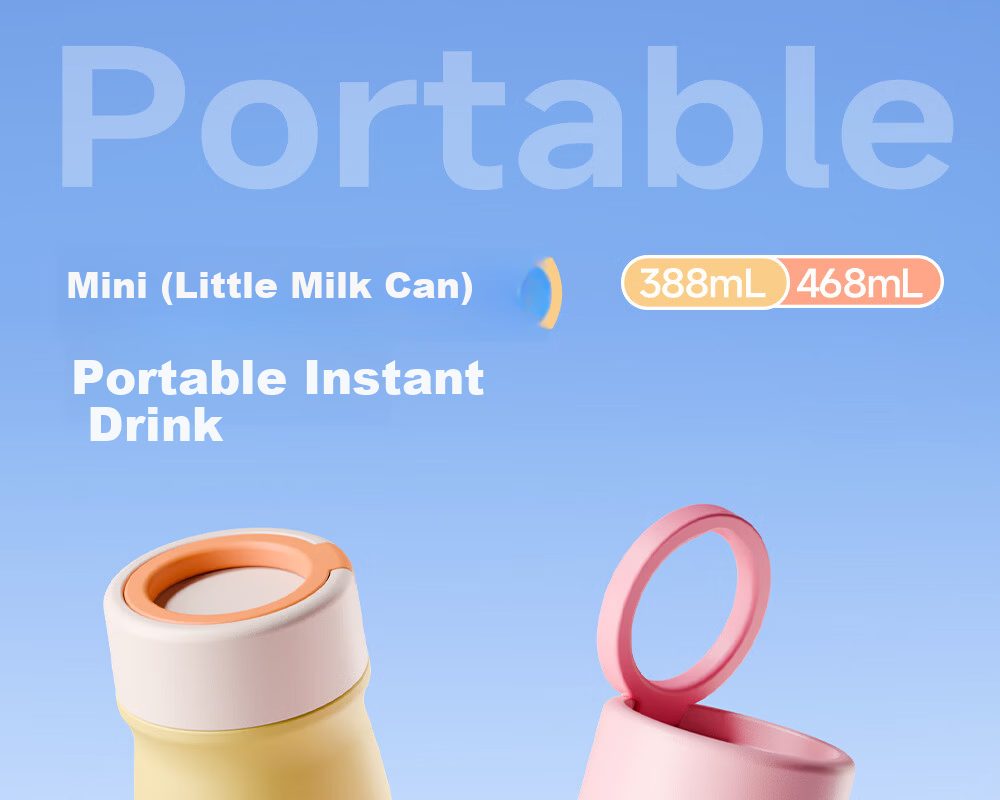 FUGUANG 316L Stainless Steel Insulated Cup Cute Mini Portable Pocket Tea Bottle for Students and Women 1