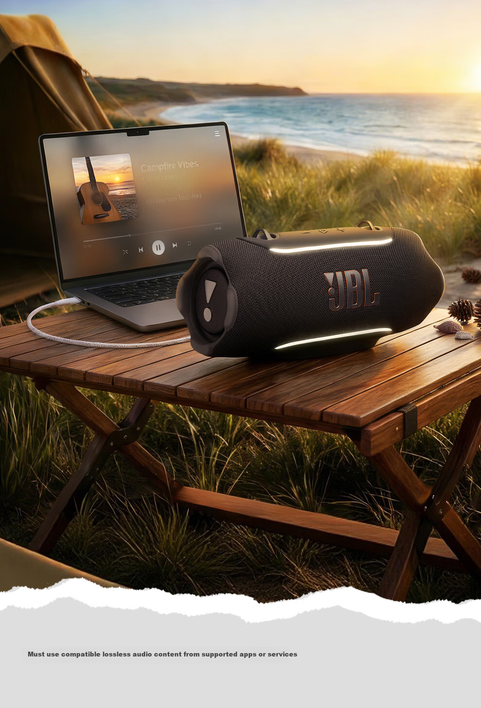 JBL XTREME 5 Bluetooth Speaker Outdoor Portable Party Speaker Bass Subwoofer 520 Gift Atmosphere Speaker AI Sound Black 15