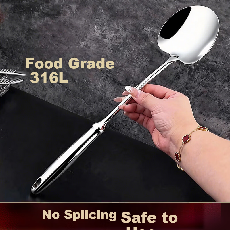 SSN Mushroom Turner 316L Stainless Steel Cooking Spatula Food Grade Mushroom Shovel 6