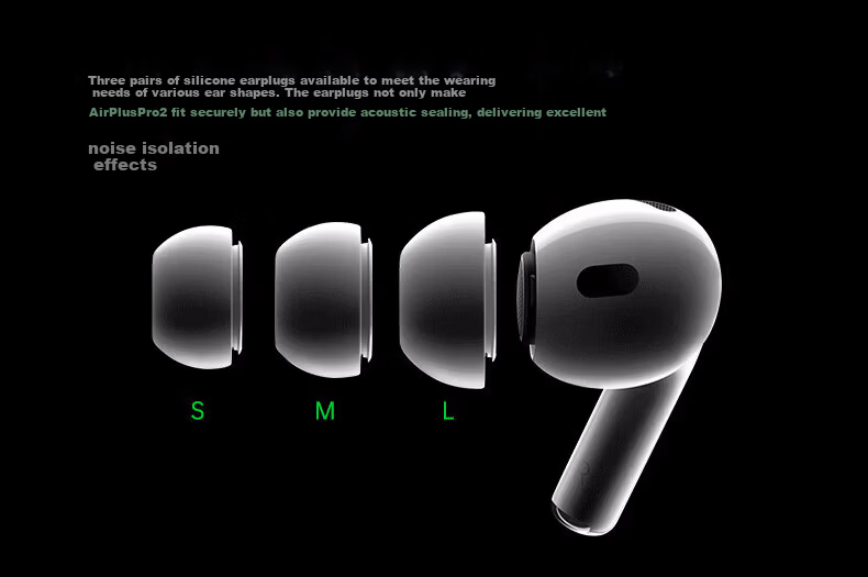 AKONIA Top Edition New Model Noise Cancelling Pro2 Wireless Bluetooth Earphones Compatible with Apple 2026 New In-Ear ANC Active Noise Cancelling Jinbang Huaqiangbei Earphones iPhone 17 3