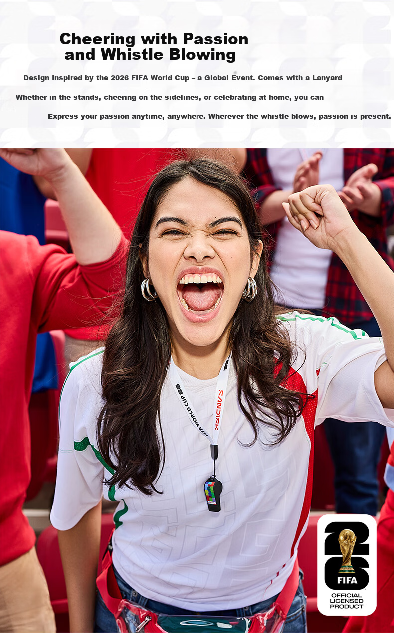 SanDisk 64GB Type-C USB 3.2 Flash Drive FIFA World Cup 2026™ Global Authorized Edition 300MB/s Read Speed Compatible with Mobile Phones, Computers, Tablets USB Drive 1