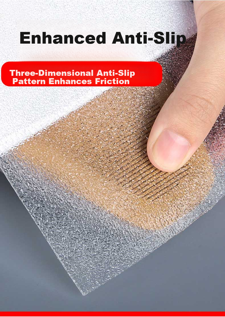 Oumai Bathroom Non-Slip Stair Step Anti-Slip Tape Transparent 2*38cm 12-Pack 3