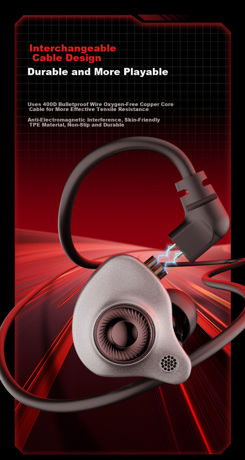 MICROKIA 2026 Latest In-Ear Wired Gaming Headset Delta Operation Computer FPS Microphone 2-in-1 HiFi High-Quality Sound Positional Audio PUBG 9