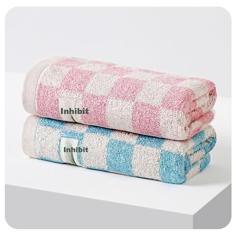 Bamboo 100 Bamboo Fiber Antibacterial Towels 2-Pack Thickened Absorbent Adult Face Towels Large Towels 35*74cm 125g Each 8