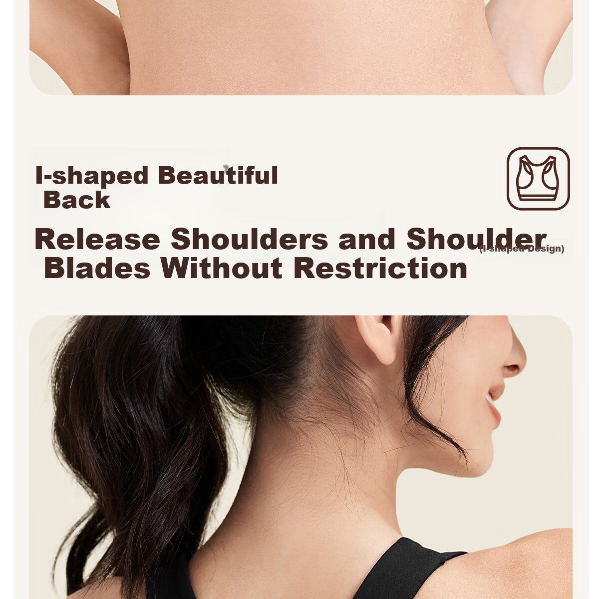 361° Sports Bra Shock Absorption High-Intensity Front Zipper Plus Size Yoga Bra Fitness Anti-Sagging Yoga Tank Top 11