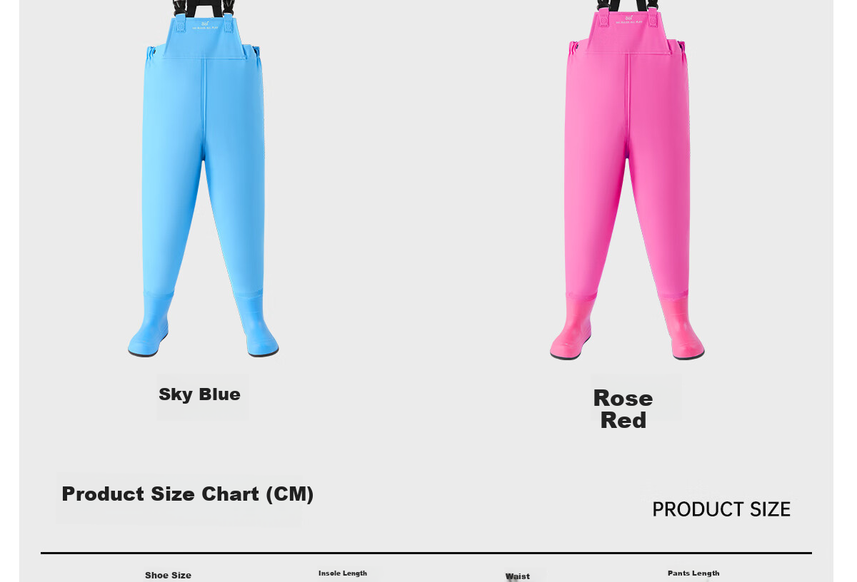 361° Kids Creek Pants Water Play Pants Swim Pants Beachcombing Pants One-Piece Water Pants Water Shoes Half-Body Waterproof Fishing and Beachcombing Suit 23