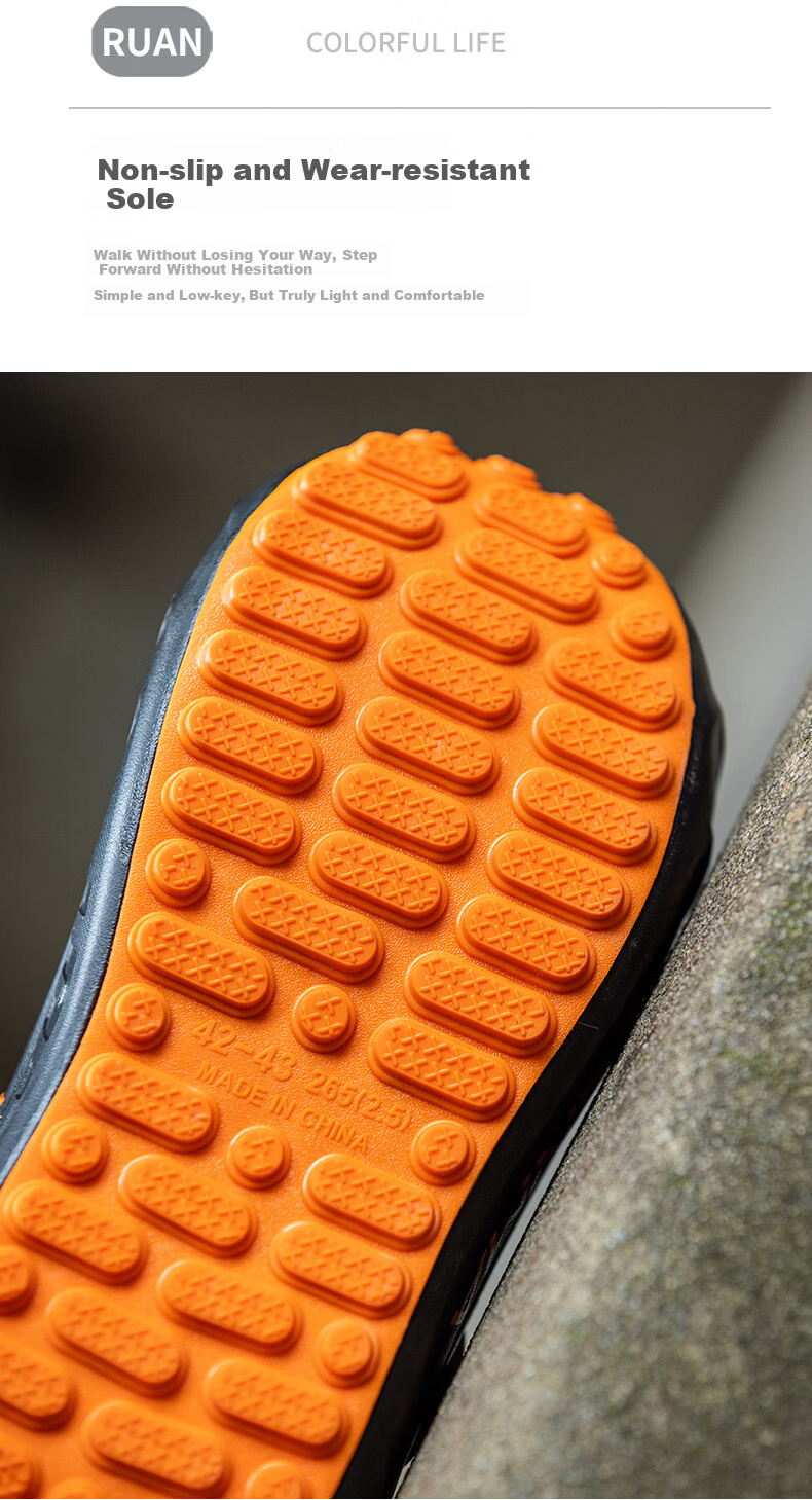 Semir Men's Hollow-out Sports Slippers Summer Outdoor Sandals 2026 New Beach Shoes 4