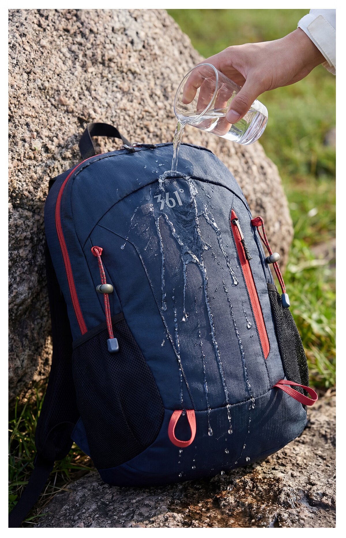 361° Outdoor Mountaineering Backpack for Men Large Capacity Lightweight Hiking Double Shoulder Bag Sports Cycling Bag Foldable Short Trip Backpack 14