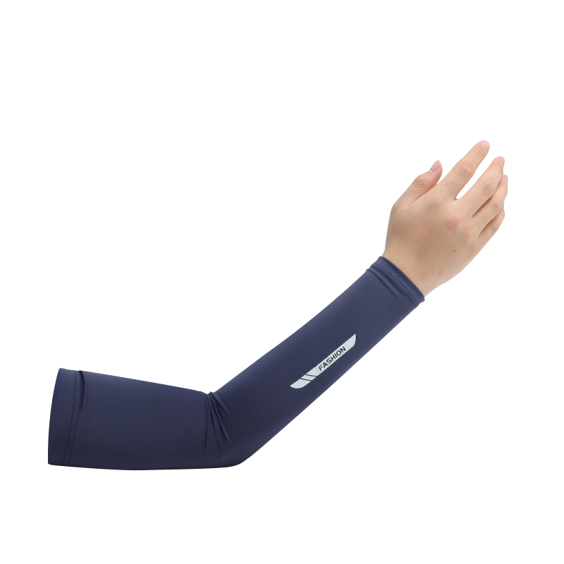 Ning'an Men's Sunscreen Arm Sleeves Ice Silk UV Protection Sleeve Summer Mountaineering Fishing Outdoor Cycling Driving Cooling Sleeves