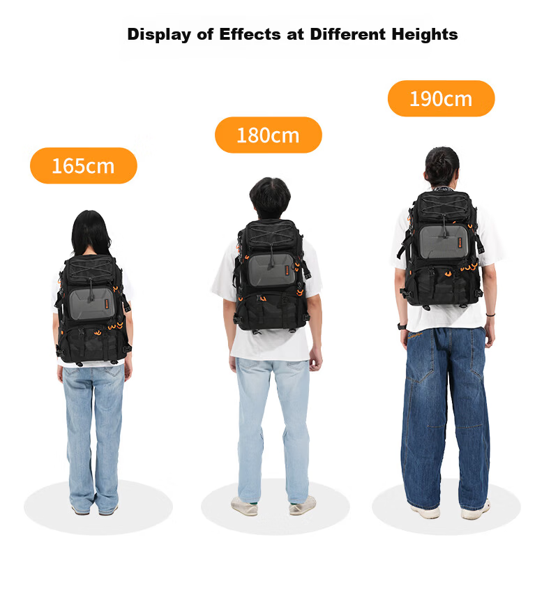 TARION Photography Backpack, Outdoor Hiking Travel Camera Bag, Multifunctional Storage Design, Roll-Up Camera Bag, Xprober Horizon, Black 8