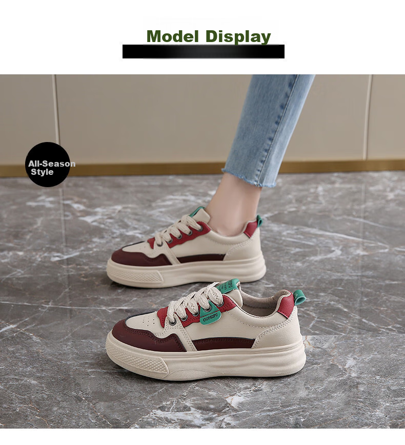 Cartelo Crocodile Women's Casual Shoes Winter Fleece Lined Sports Shoes Maternity Warm Cotton Sneakers 1668 Red Size 38 3