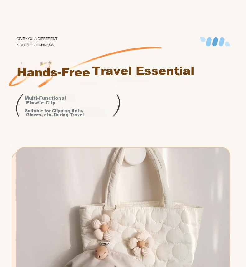 Xinqin Hat Clip Travel Sun Hat Straw Hat Sunshade Gloves Anti-Lost Hanging Clip Autumn Outing Bag Buckle Backpack Hook 8