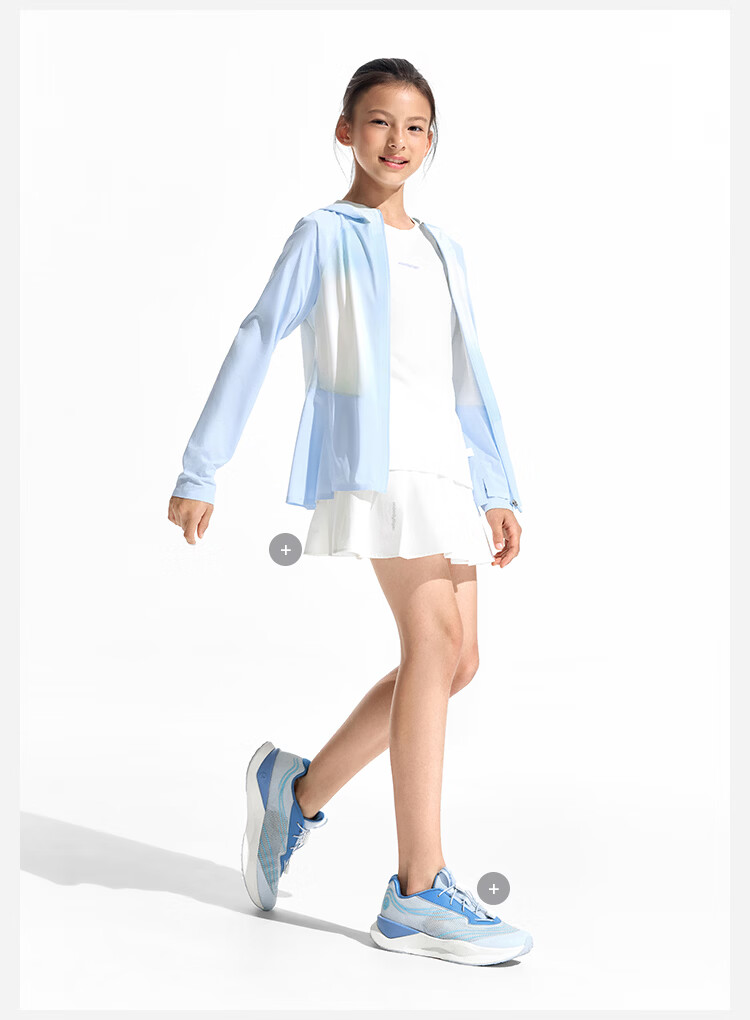 MoodyTiger Kids Summer Ice Silk Jacket Boys Sun Protection Breathable Lightweight Girls Colorblock Anti-Mosquito Skin Jacket 17
