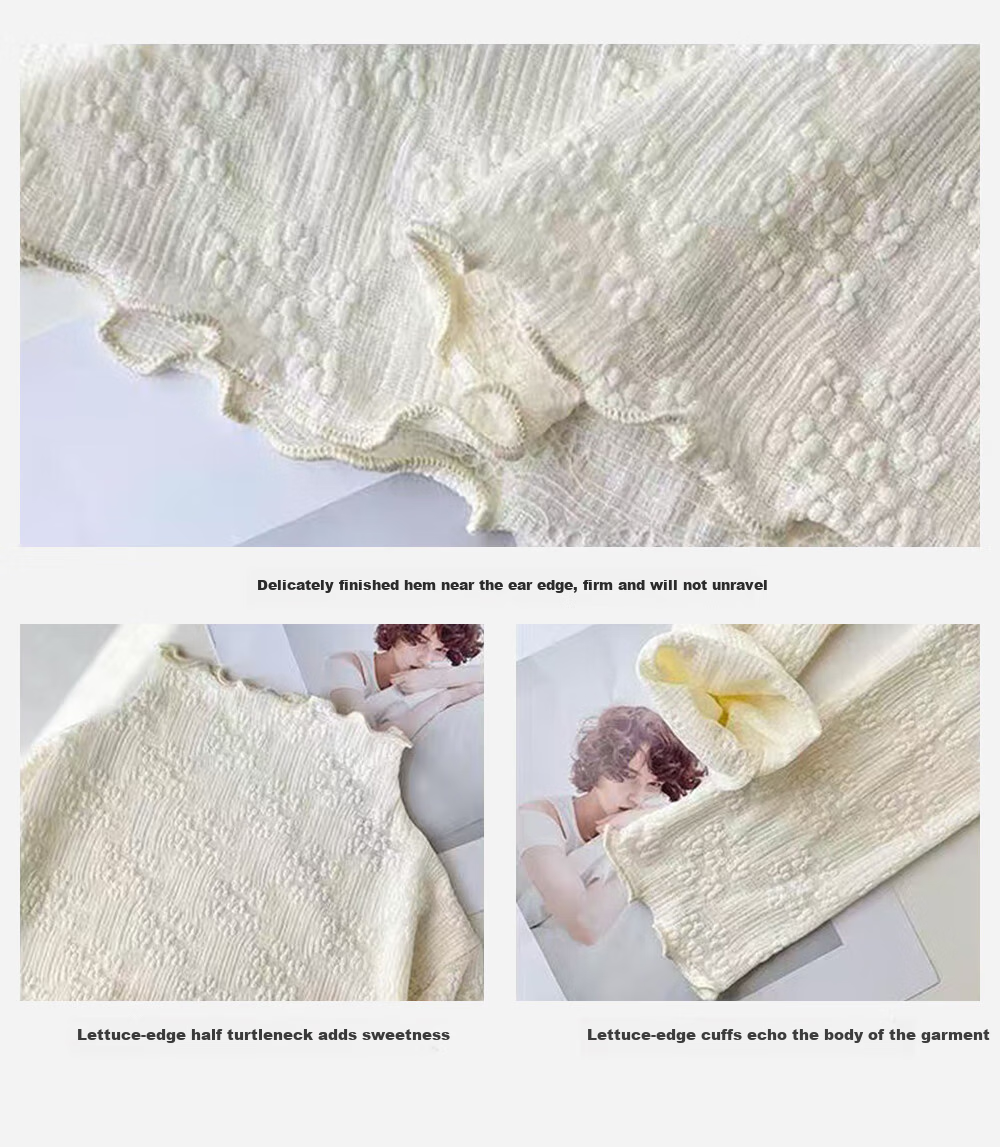 Modal Lace Base Layer Top for Women 2026 New Fleece Thickened Autumn Winter Half Turtleneck White Mesh Shirt White 17