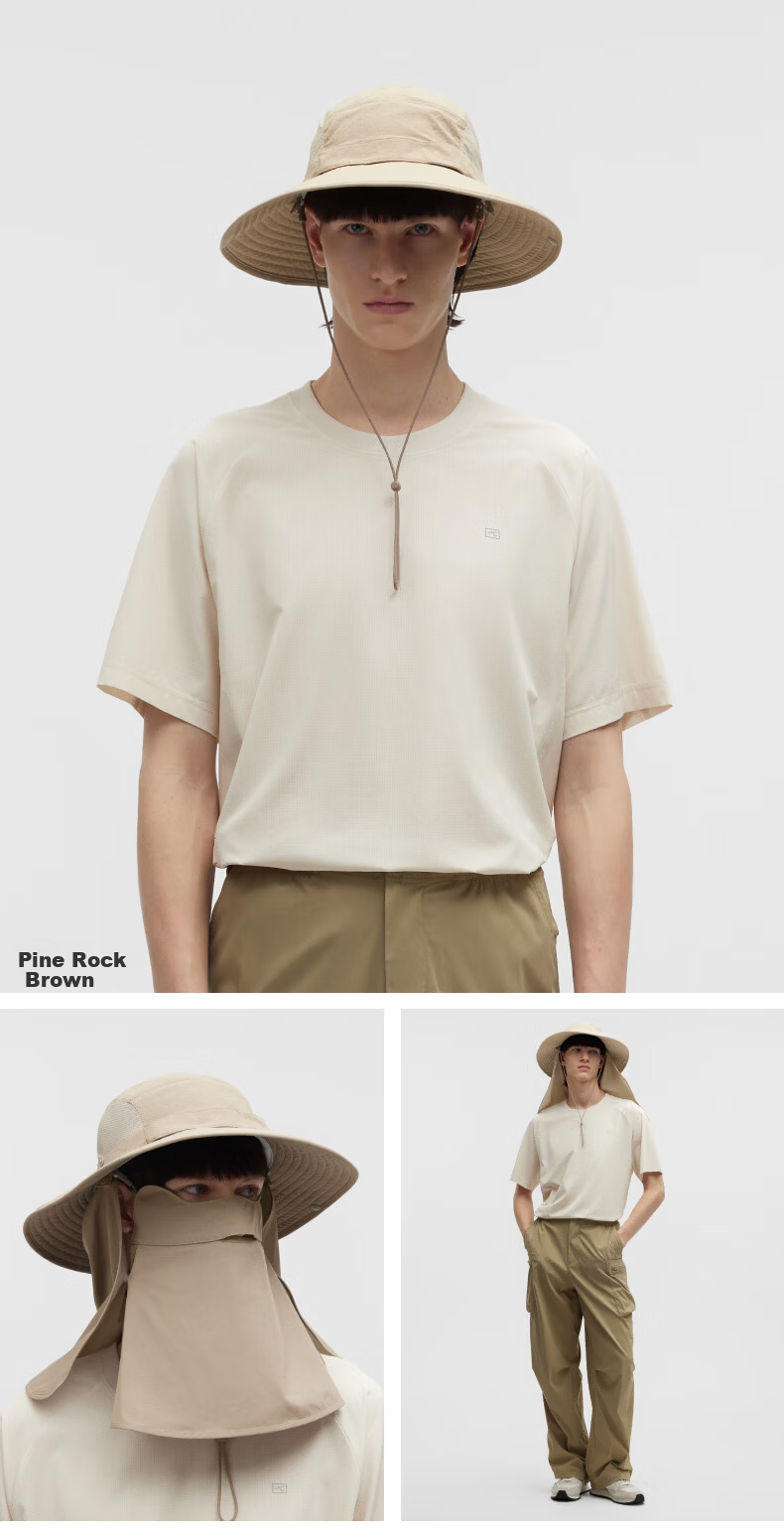 Bananain 503UV Pro Unisex Sun Protection Fisherman Hat with Detachable Breathable Face Mask and Sunshade 15