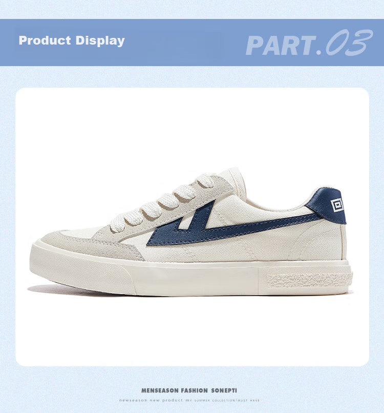 Warrior Spring Autumn Canvas Shoes Trendy Couple Sports Casual Sneakers KGH749T Beige Red Size 35 8
