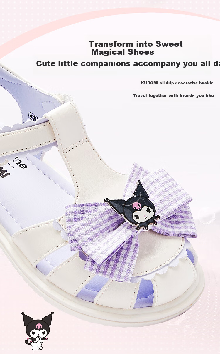 Balabala Sanrio balaOne Kids Sandals Girls 2026 Summer New Breathable Non-slip 4