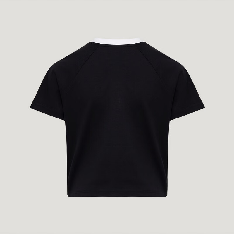 Adidas Originals Women's BABY TEE W Short Sleeve T-Shirt KT7794 Black M 3