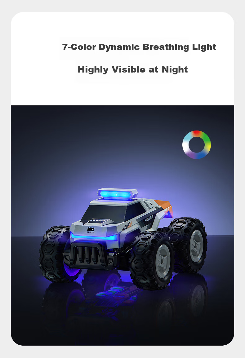 Babycare Amphibious Off-Road Car Long Battery Life Children's Electric Remote Control Toy Car Boys Birthday Gift Go-Kart 10