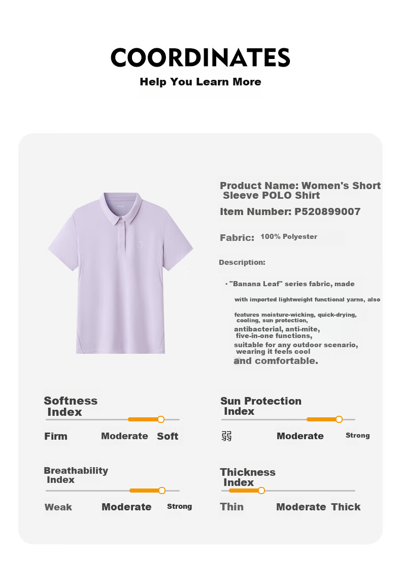 JEEP Women's Short Sleeve Polo Shirt UPF50+ Sun Protection Quick-Dry Outdoor Casual Breathable T-Shirt 19