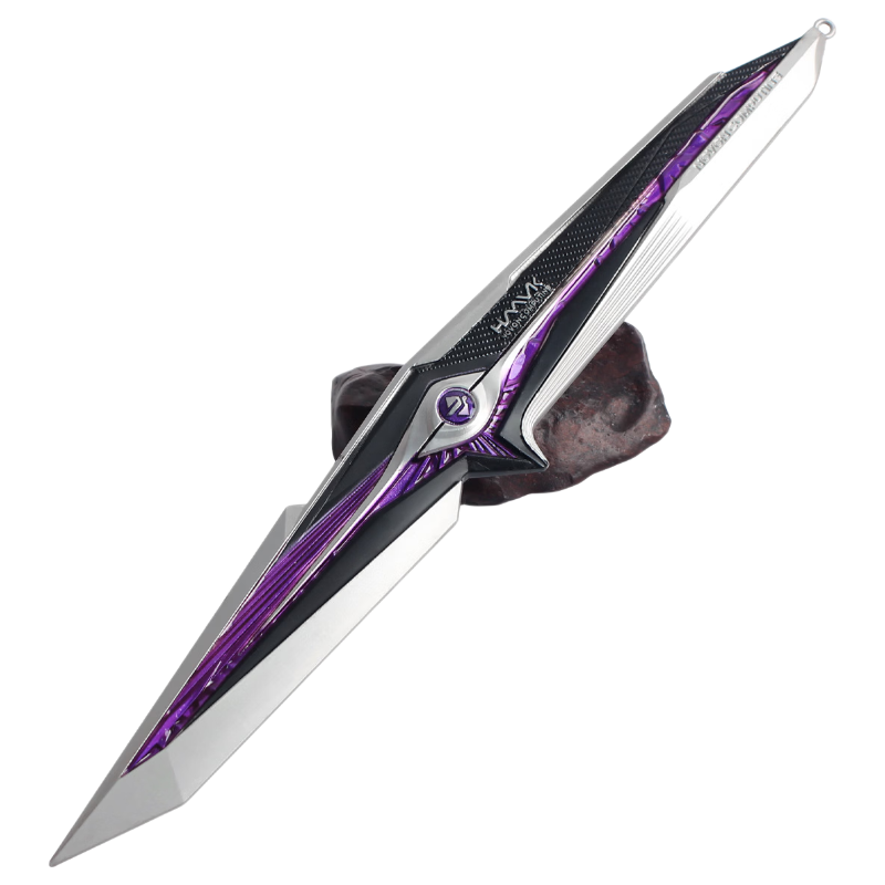 Murcia Delta Shooting Star Premium Precision Edition Knife Skin Model Alloy Birthday Gift Toy Figure Children's Toy