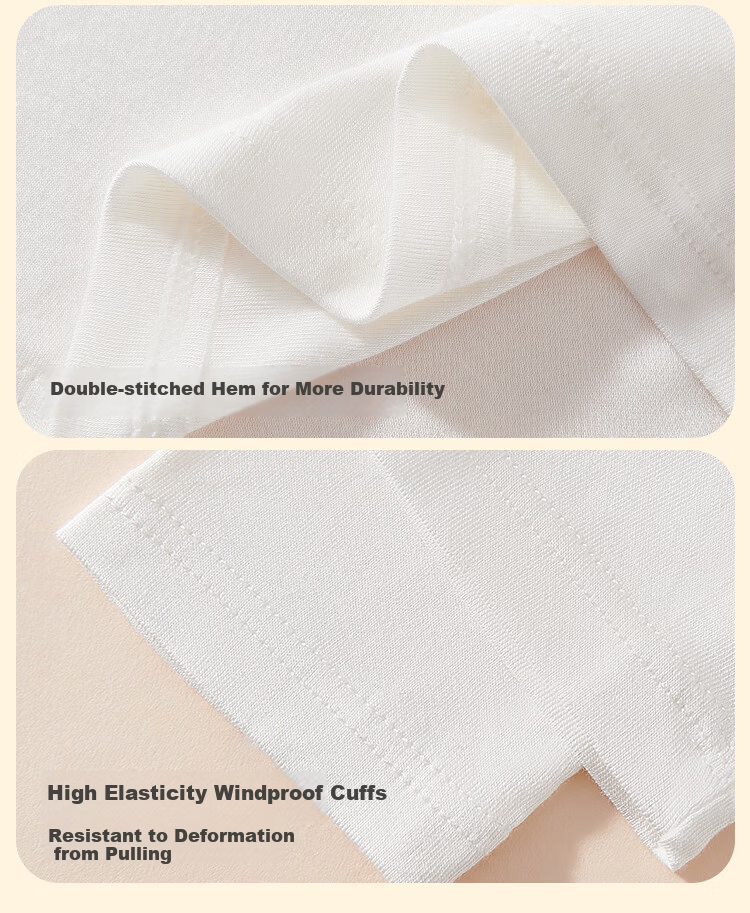 MiiOW Women's Thermal Base Layer Long Sleeve Turtleneck Slim Fit Versatile Outerwear White L 16