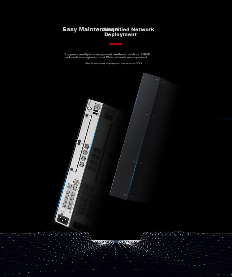 Huawei AR6121EC-S Enterprise Gigabit Router 1*GE Optical + 3*GE Combo + 8*GE Managed Quad-Core Processor VPN for Small and Medium Businesses Replacement for AR6121C-S 4