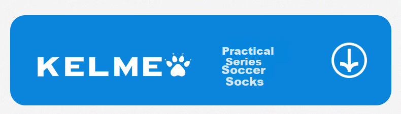 KELME Long Tube Football Socks Non-Slip Thick Sole Professional Football Match Training Seamless Black S 1