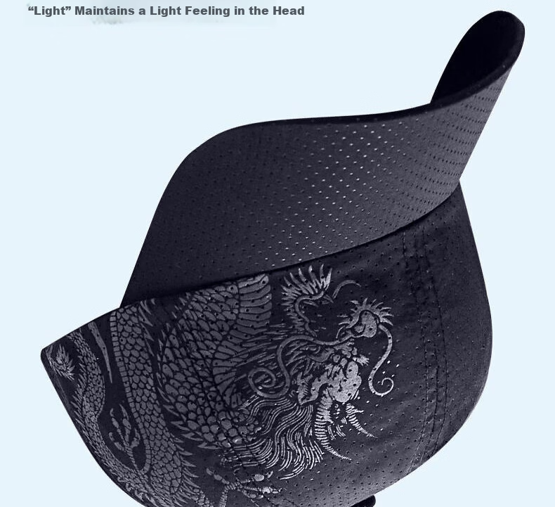 RED DRAGONFLY Men's Summer Lightweight Quick-Dry Printed Baseball Cap Outdoor Sun Protection Casual Fishing Sunshade Hat for Women 6