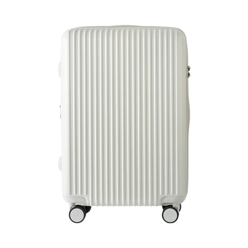 Diplomat Pearl Luggage Trolley Large Capacity Travel Suitcase Password Lock TC-926 Pearl White 20 Inch