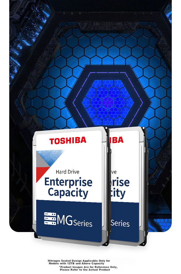TOSHIBA 14TB 7200RPM 256MB SATA Enterprise Hard Drive MG07ACA14TE Kraft Paper Packaging 2-Year Store Warranty 6