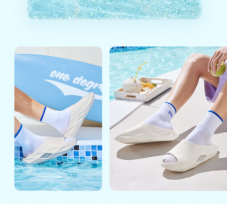 361° Joker Diamond Sports Slippers Men's Basketball Sandals Summer New 672621106-4 30